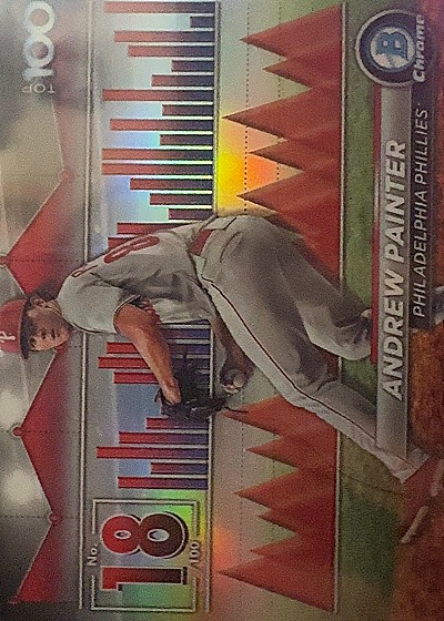 2024 Bowman Scouts Top 100 #18 Andrew Painter — front