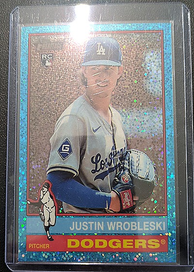 2025 Topps Heritage #319 Justin Wrobleski — front