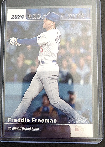 2025 Topps 2024 Greatest Hits #GH-10 Freddie Freeman — front