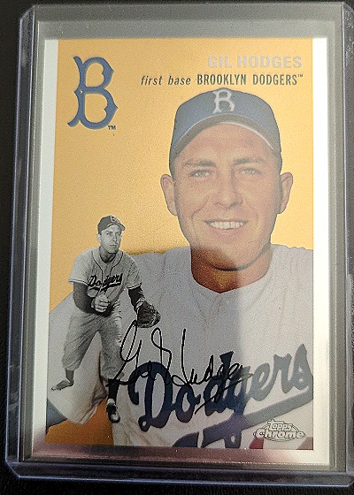 2023 Topps Chrome Platinum Anniversary #447 Gil Hodges — front