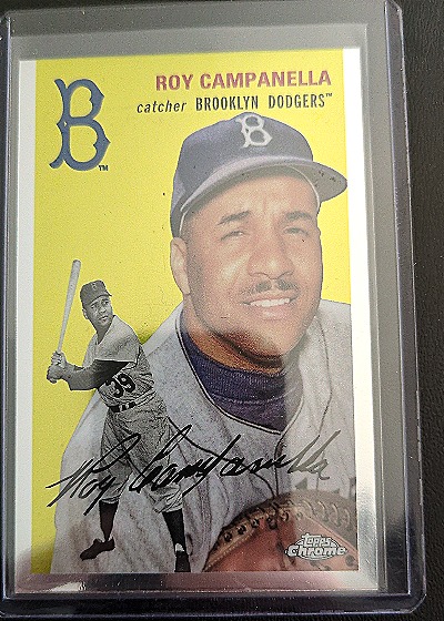 2023 Topps Chrome Platinum Anniversary #494 Roy Campanella — front