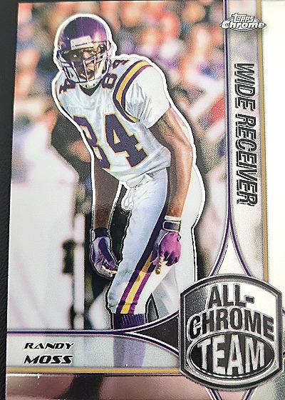 2024 Topps Chrome #ACT-5 Randy Moss All Chrome Team — front