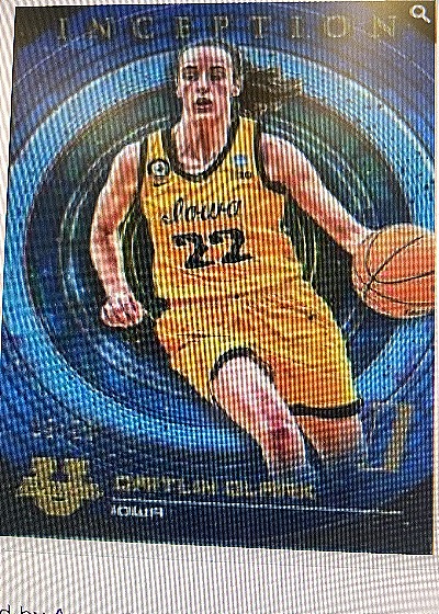 2022-23 Bowman Inception Caitlin Clark #68 — front