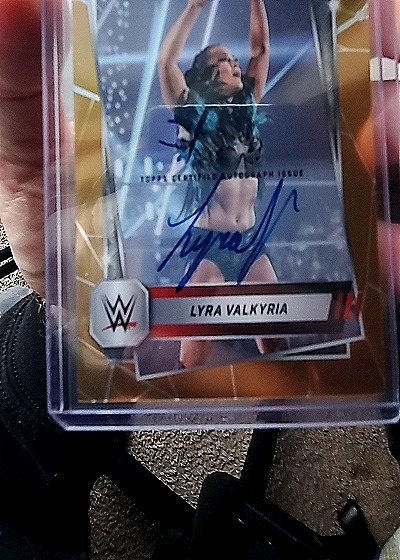 2025 Topps Chrome WWE #135 Lyra Valkyria — front