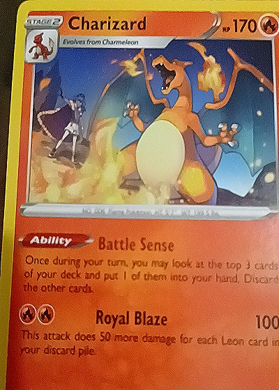 2024 Pokémon McDonald's Promo #001/015 Charizard — front
