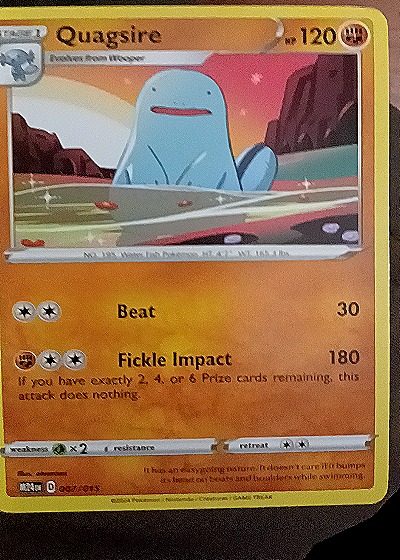 2024 McDonald's Promos #007/015 Quagsire — front