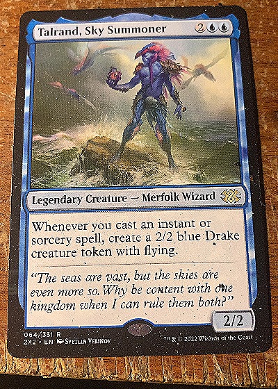 2022 Double Masters 2X2 #64 Talrand, Sky Summoner — front