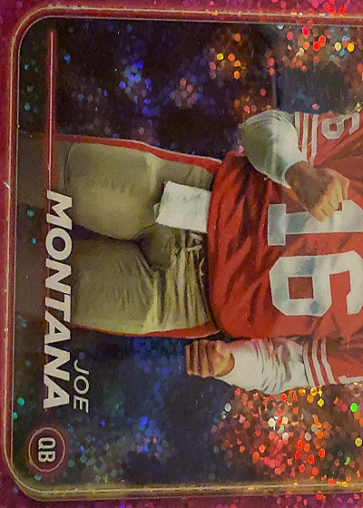 1990 Donruss #1 Joe Montana — front