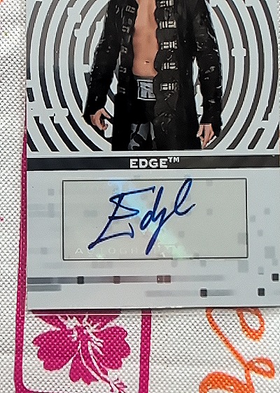 2024 WWE Edge Sensational Signatures Autograph — front