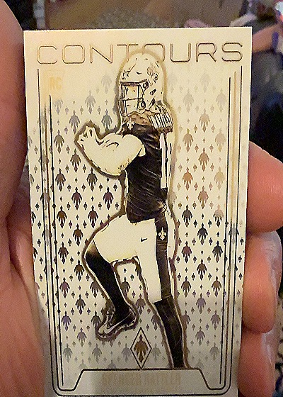 2024 Panini Phoenix Contours #CON-SRR Spencer Rattler Rookie Card — front