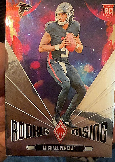2024 Panini Phoenix Rookie Rising Michael Penix Jr. — front