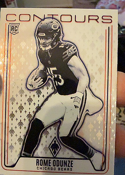 2024 Panini Phoenix Contours Rome Odunze #CON-ROE — front