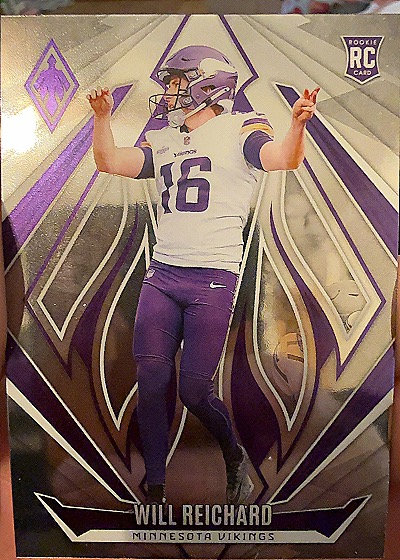 2024 Panini Phoenix #247 Will Reichard Rookie Card — front