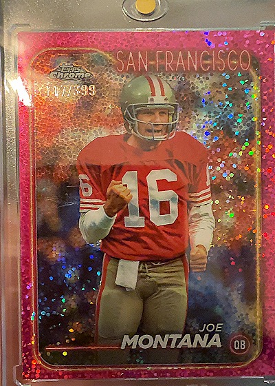 2024 Topps Chrome #177 Joe Montana — front