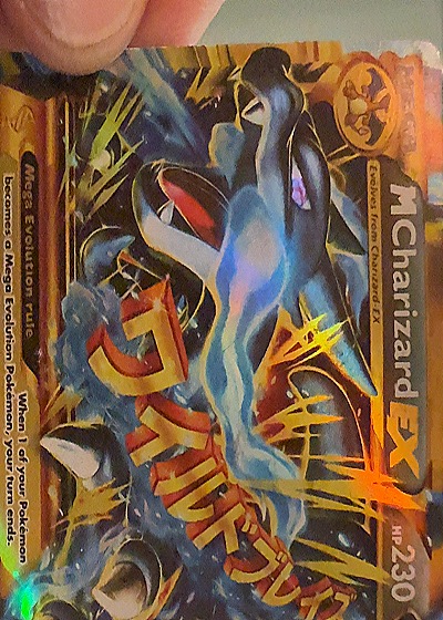 2015 Pokémon XY Black Star Promo Mega Charizard EX — front