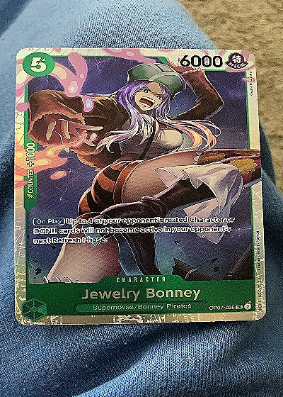 2024 One Piece Card Game OP07-026 Jewelry Bonney — front