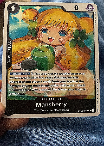 One Piece Card Game OP05-088 Mansherry Awakening of the New Era — front