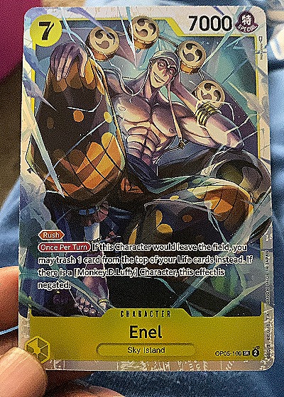 One Piece Awakening of the New Era #OP05-100 Enel — front