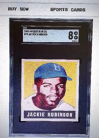 1948 Leaf #79 Jackie Robinson — front
