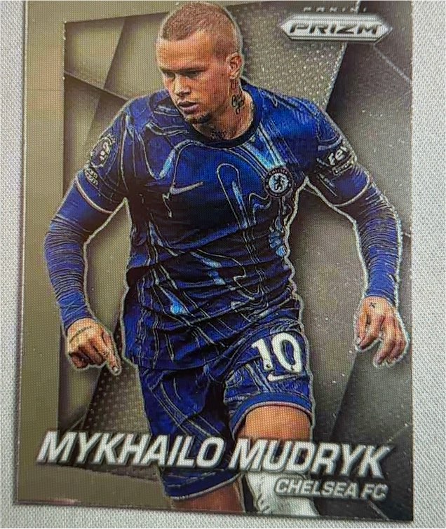 2024-25 Panini Prizm Mykhailo Mudryk Chelsea FC — front