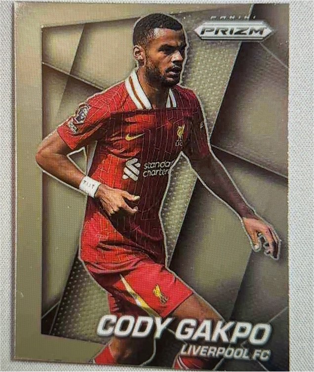 2024-25 Panini Prizm Cody Gakpo Liverpool FC — front
