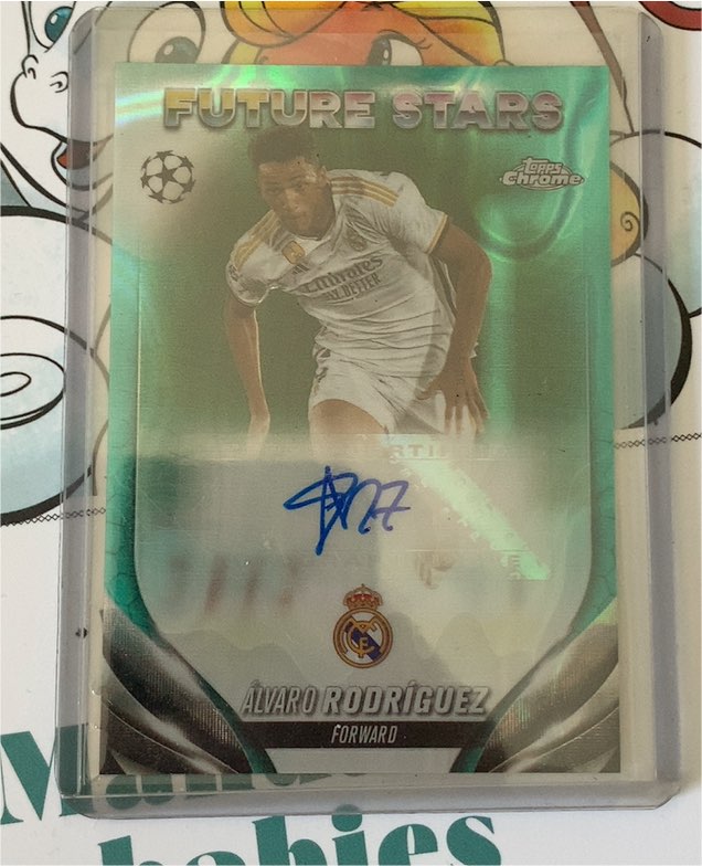 2023-24 Topps Chrome UEFA Club Competitions Future Stars #AR Alvaro Rodriguez — front
