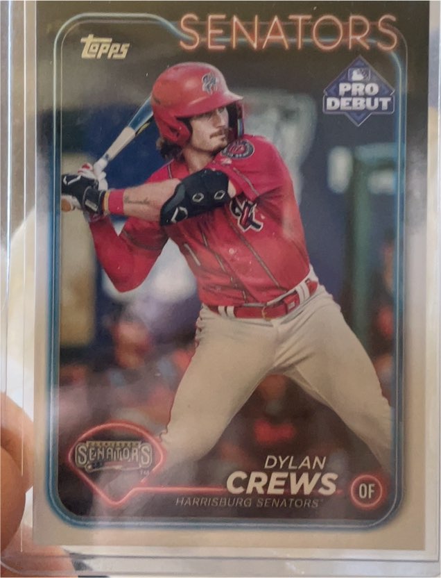 2024 Topps Pro Debut #PD-128 Dylan Crews — front