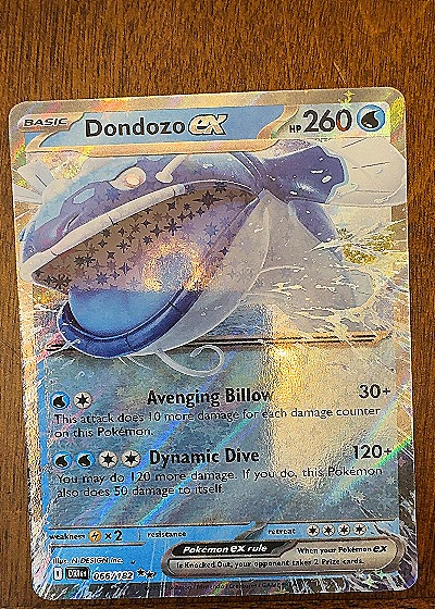 2023 Pokémon SV10 Destined Rivals #066 Dondozo ex — front