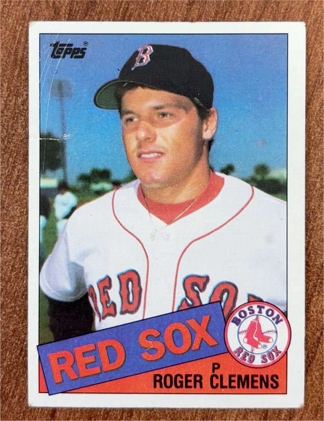 1985 Topps #181 Roger Clemens — front