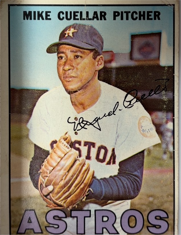 1967 Topps #97 Mike Cuellar — front