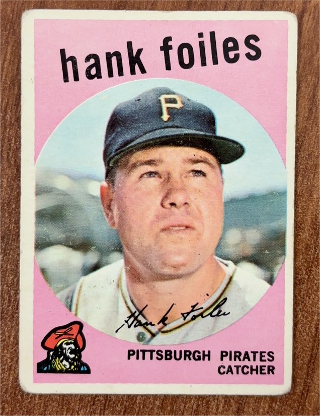 1959 Topps #294 Hank Foiles — front