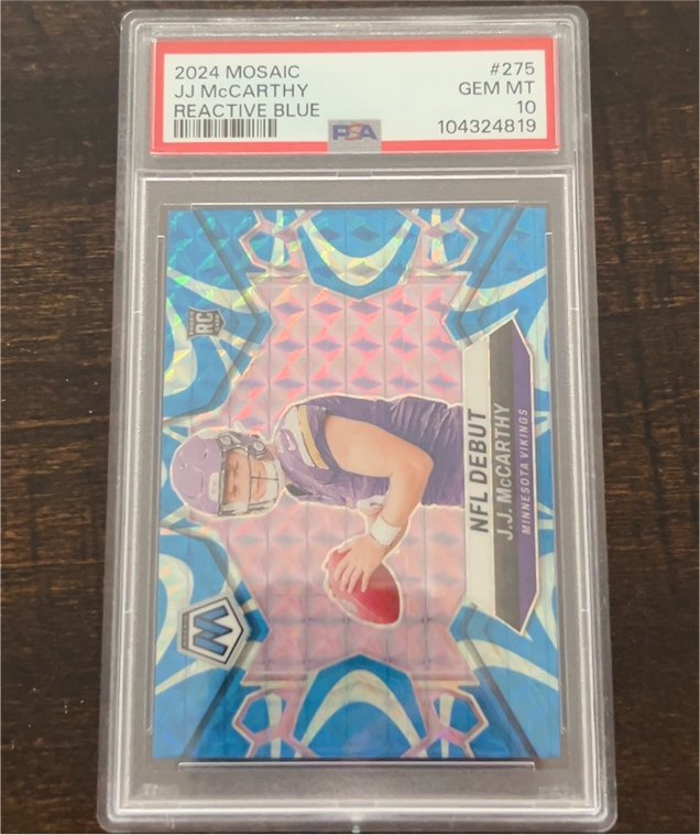 2024 Panini Mosaic #275 JJ McCarthy — front