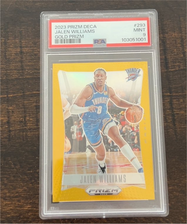 2023 Panini Prizm Deca #293 Jalen Williams — front