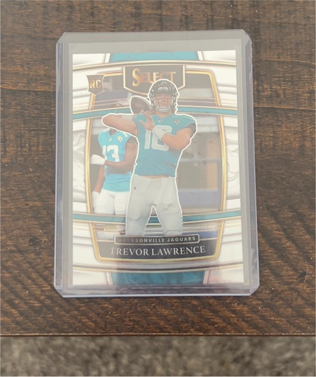 2021 Panini Select #43 Trevor Lawrence — front