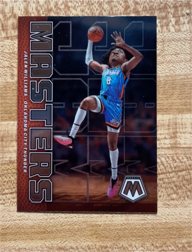 2022-23 Panini Mosaic Jam Masters #17 Jalen Williams — front