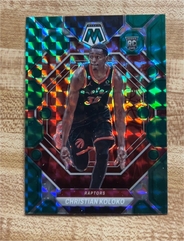 2022-23 Panini Mosaic #233 Christian Koloko — front
