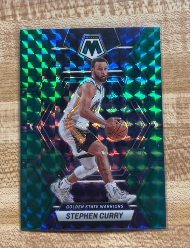 2022-23 Panini Mosaic #92 Stephen Curry — front