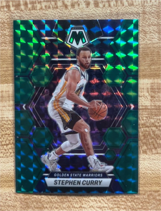 2022-23 Panini Mosaic #92 Stephen Curry — front
