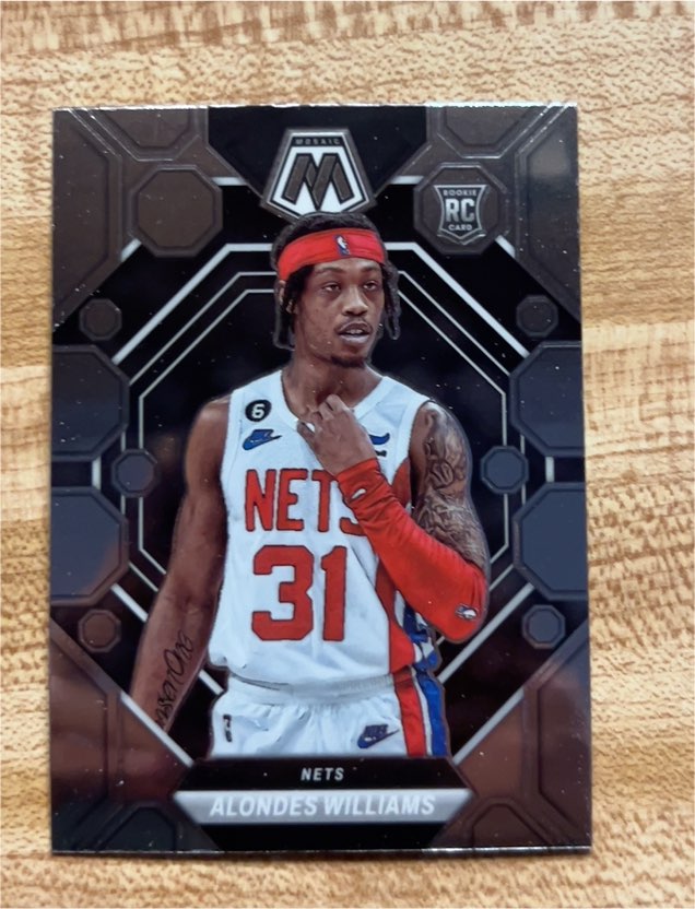 2022-23 Panini Mosaic #235 Alondes Williams — front