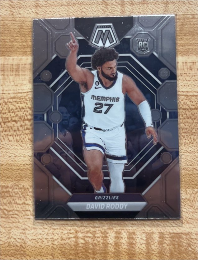 2022-23 Panini Mosaic #223 David Roddy Rookie Card — front