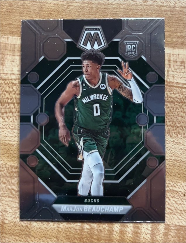 2022-23 Panini Mosaic #218 MarJon Beauchamp — front