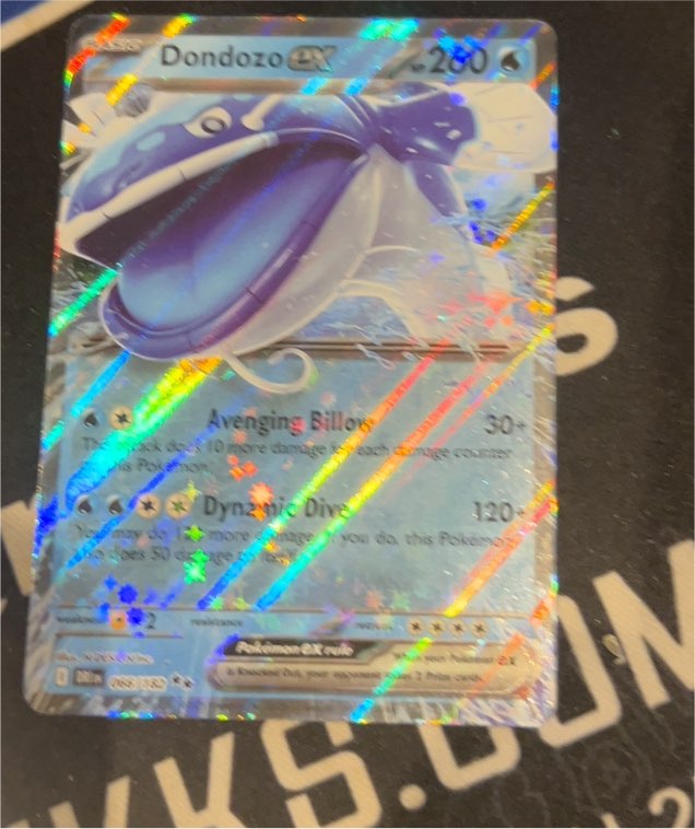 2025 Pokémon Destined Rivals #66 Dondozo ex — front