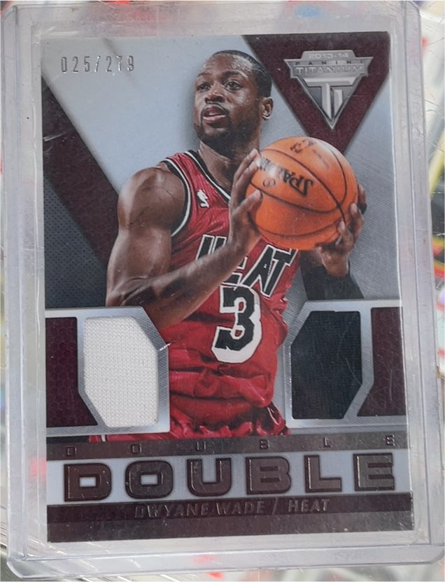 2013-14 Panini Titanium Double #Dwyane Wade — front