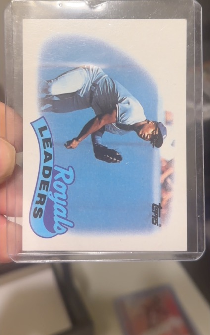 1989 Topps #789 Bo Jackson — front