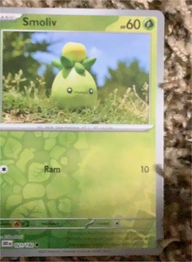 2025 Pokémon SV10 Destined Rivals #021 Smoliv — front