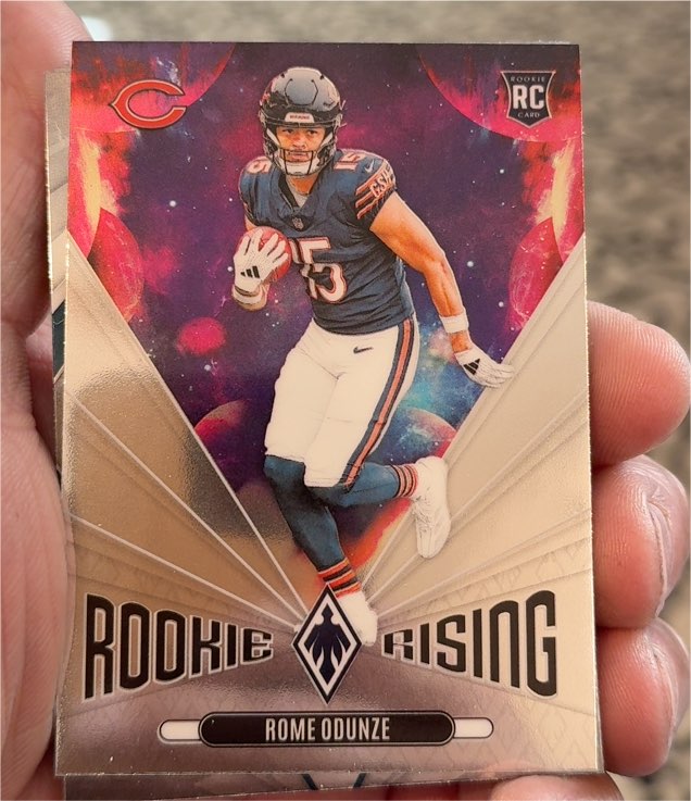 2024 Panini Phoenix Rookie Rising #RR-ROE Rome Odunze — front