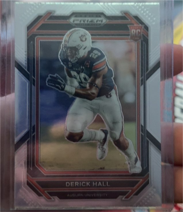 2023 Panini Prizm Draft Picks #170 Derick Hall — front