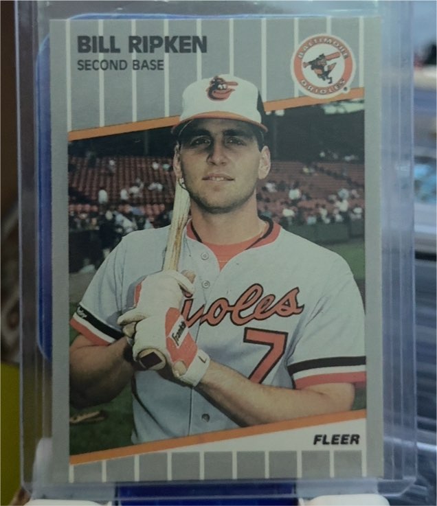 1989 Fleer #616 Bill Ripken — front
