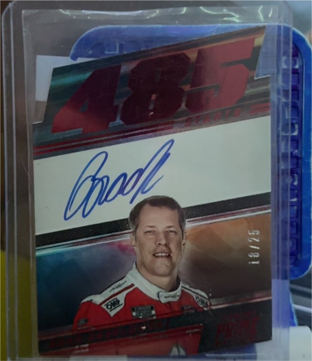 2023 Panini Prime #485 Brad Keselowski — front