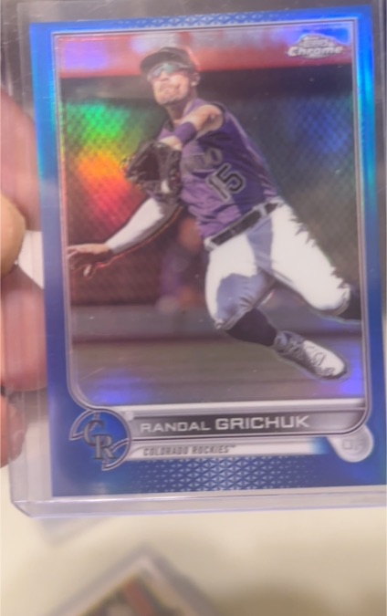 2022 Topps Chrome Update #USC199 Randal Grichuk — front